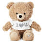 I Love You Bear Singing Stuffed Animal With Motion, 11", , large image number 1