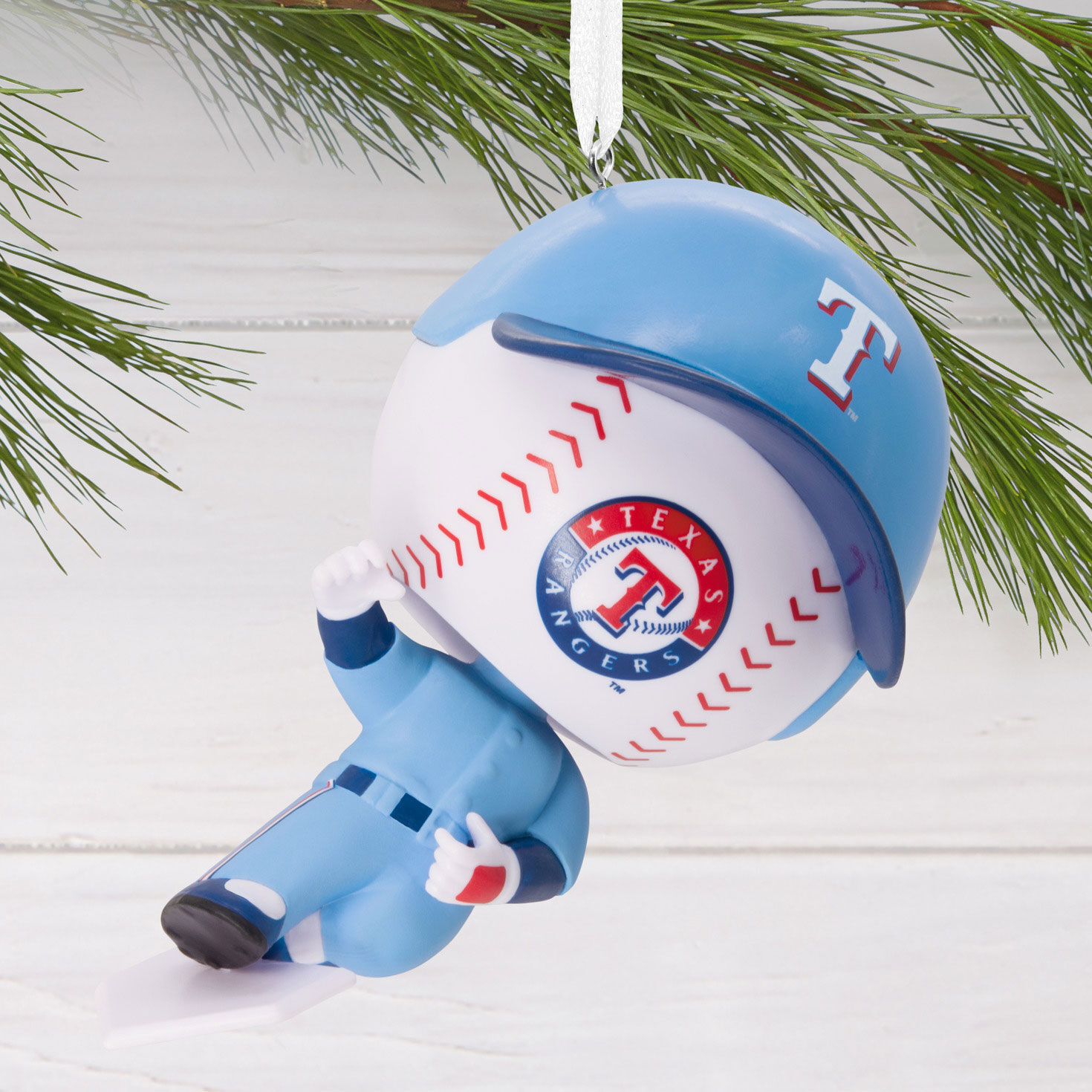 MLB Texas Rangers&trade; Bobblehead Ornament, , large image number 2