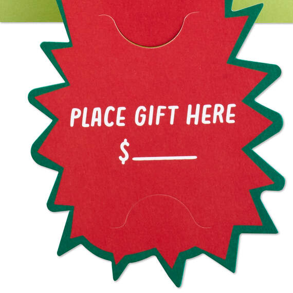 Perfect Gift to Jump Out Pop-Up Money Holder Christmas Card, , large image number 3