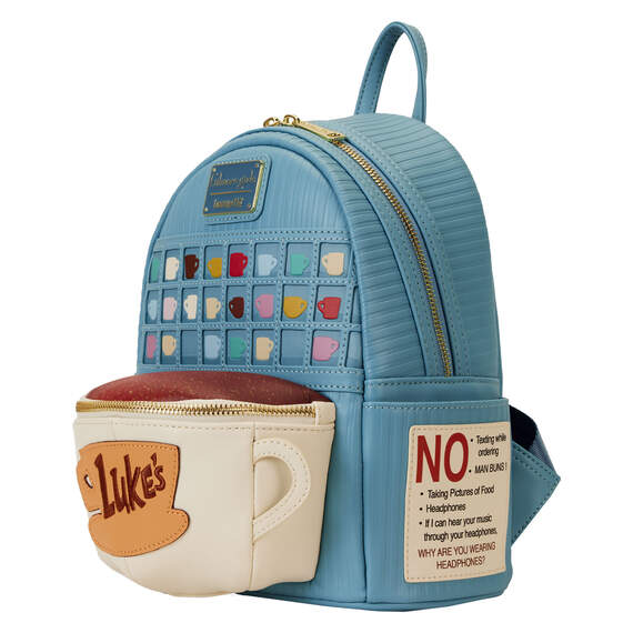 Loungefly Gilmore Girls Luke's Diner Coffee Cup Mini Backpack