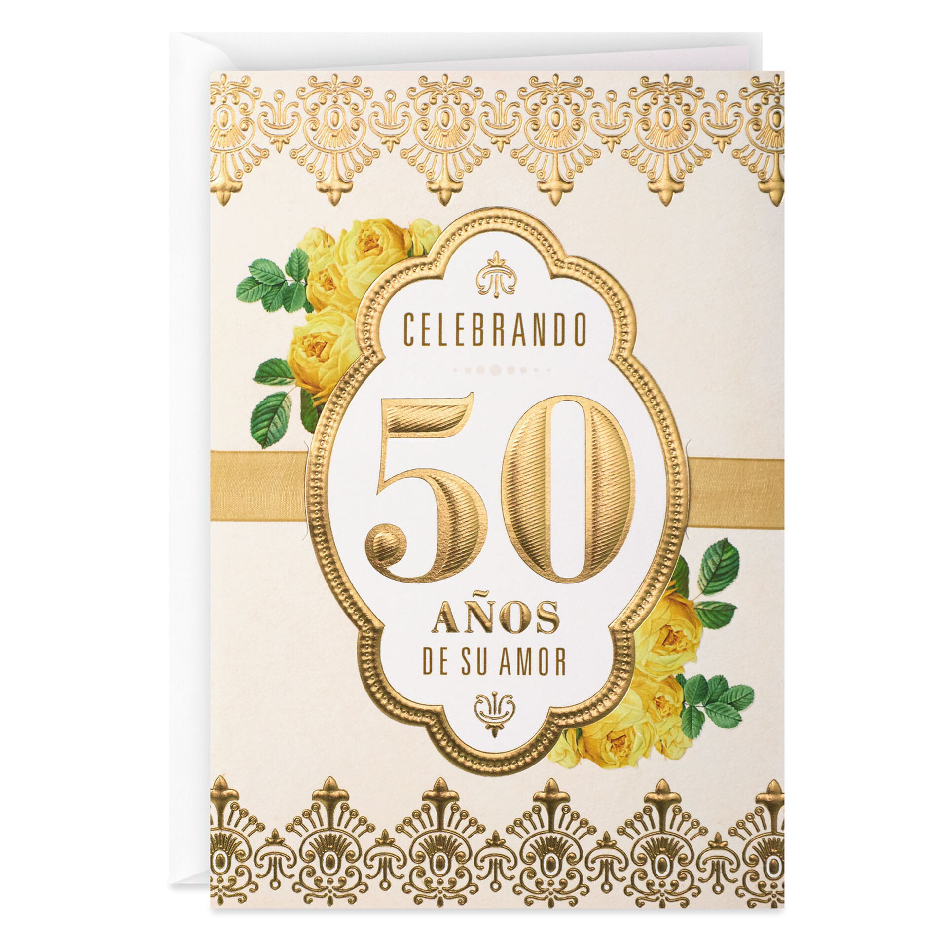 A Beautiful Promise SpanishLanguage 50th Anniversary Card Greeting