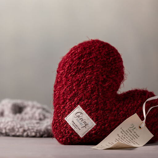 Demdaco Red Giving Heart Pillow, 