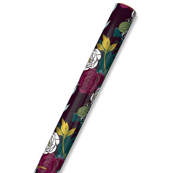 Bold Floral on Teal Wrapping Paper, 20 sq. ft., , large image number 6