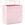 Small Square Gift Bag, 5.5", Light Pink, large