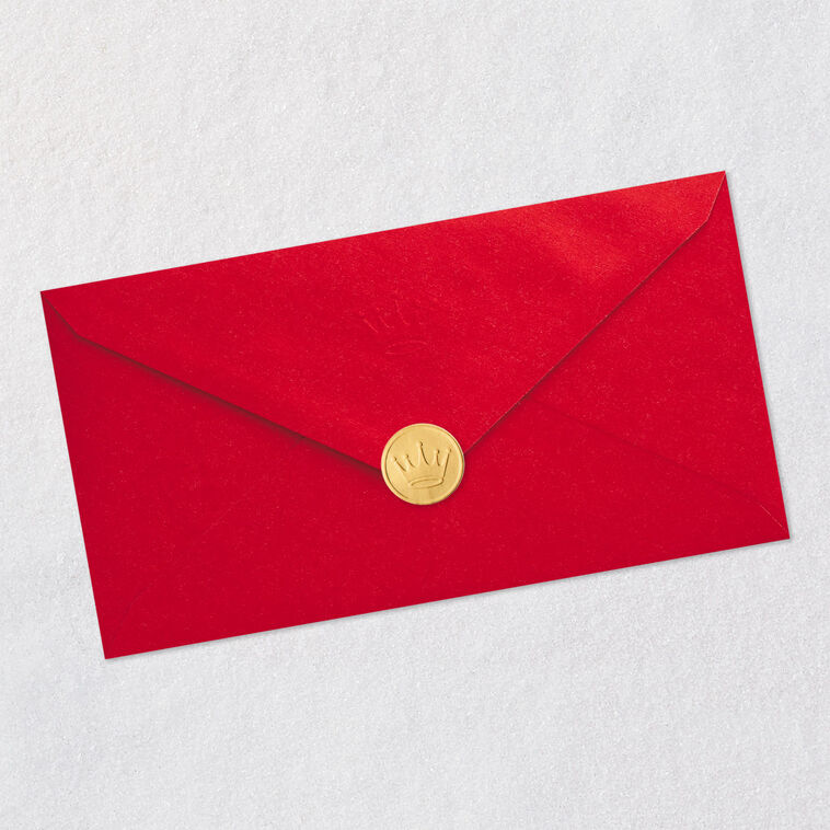 Santa Funny Pop-Up Money Holder Christmas Card Envelope Back with Seal image number 9