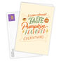 Pumpkin Flavored Everything Custom Thanksgiving Card, , large image number 2