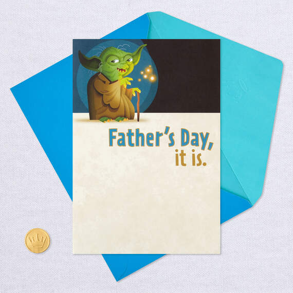 Star Wars™ Yoda™ Pop-Up Father's Day Card, , large image number 5