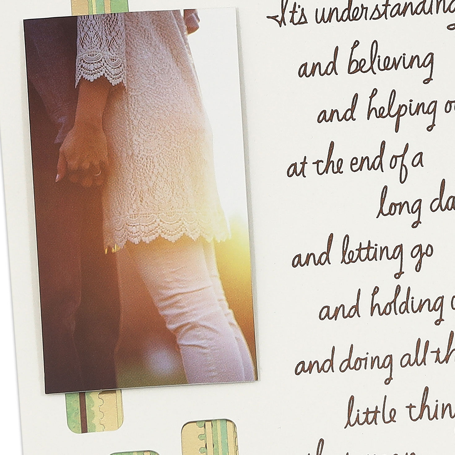 Couple Embrace Romantic Birthday Card Card Front Detail image number 4