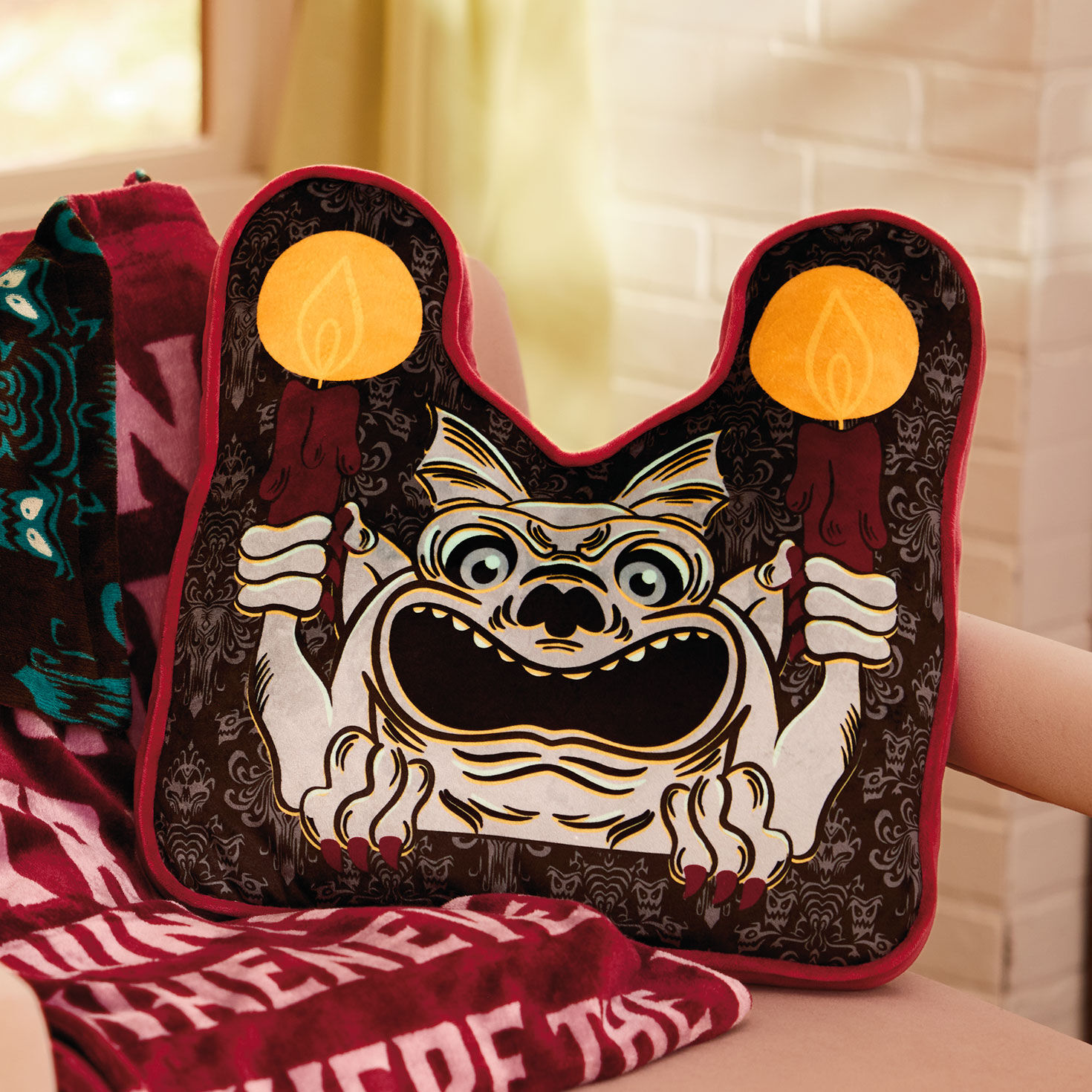 Disney The Haunted Mansion Gargoyle Throw Pillow