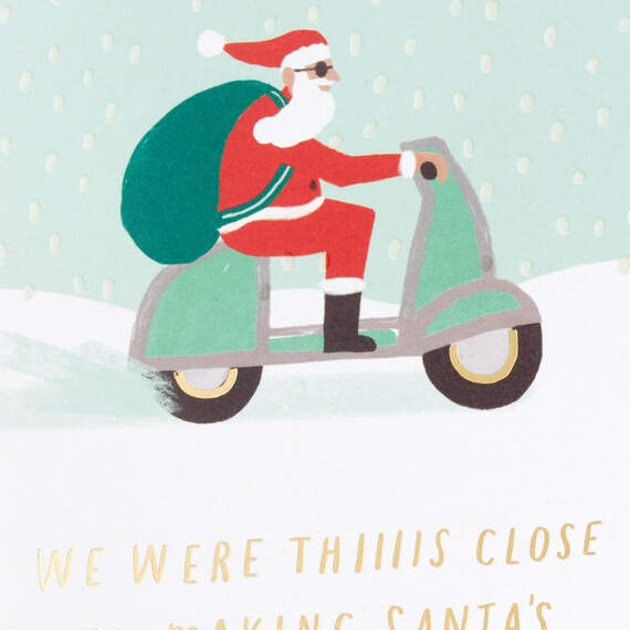 Santa's Nice List Funny Christmas Card, , large image number 4