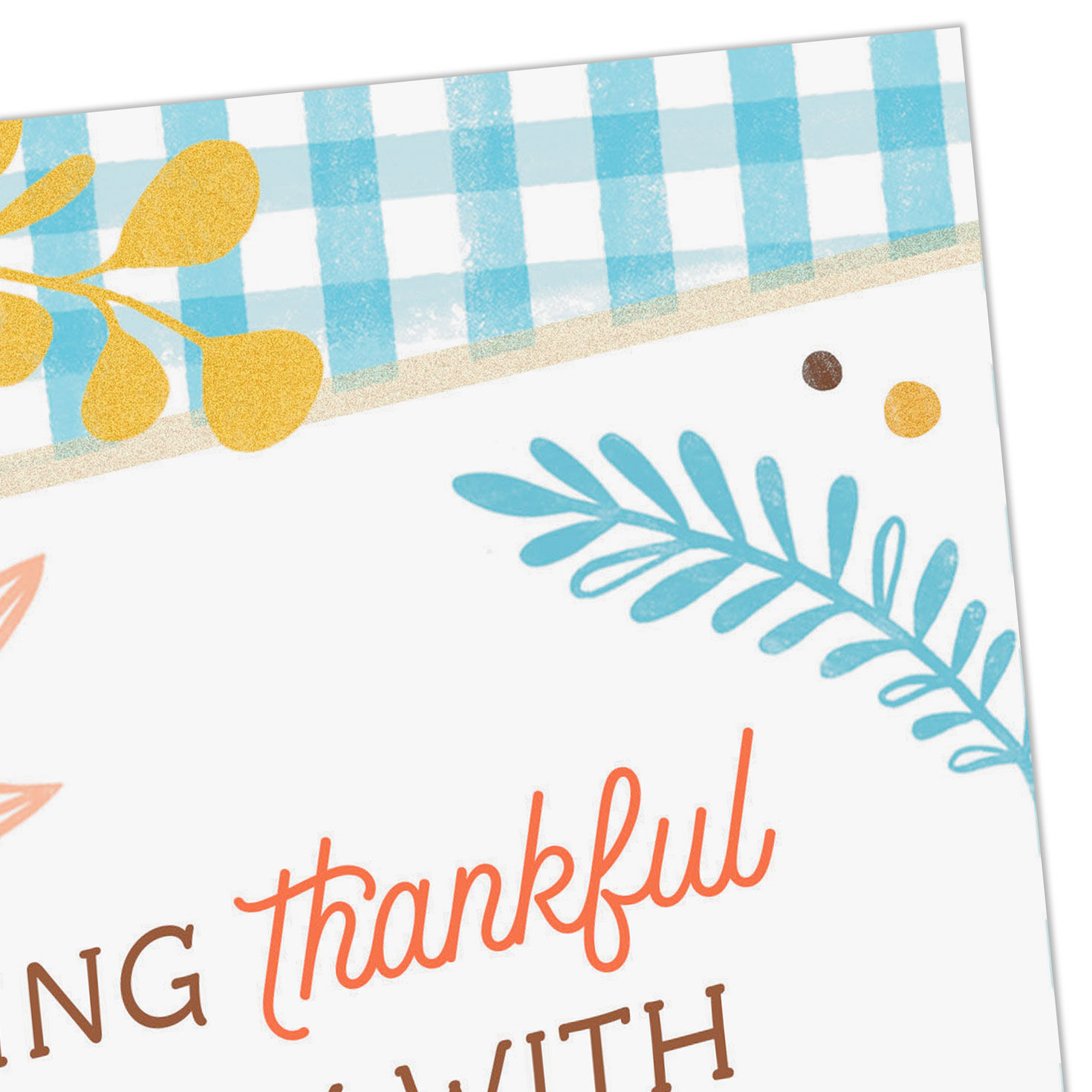 So Thankful for You Thanksgiving Card for Dad, , large image number 4