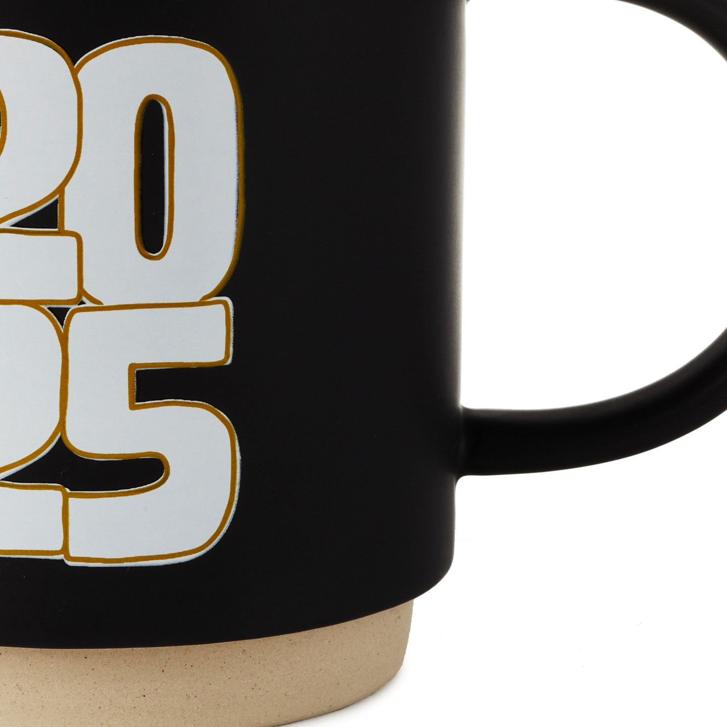 Black Mug With 2025 Design  image number 4