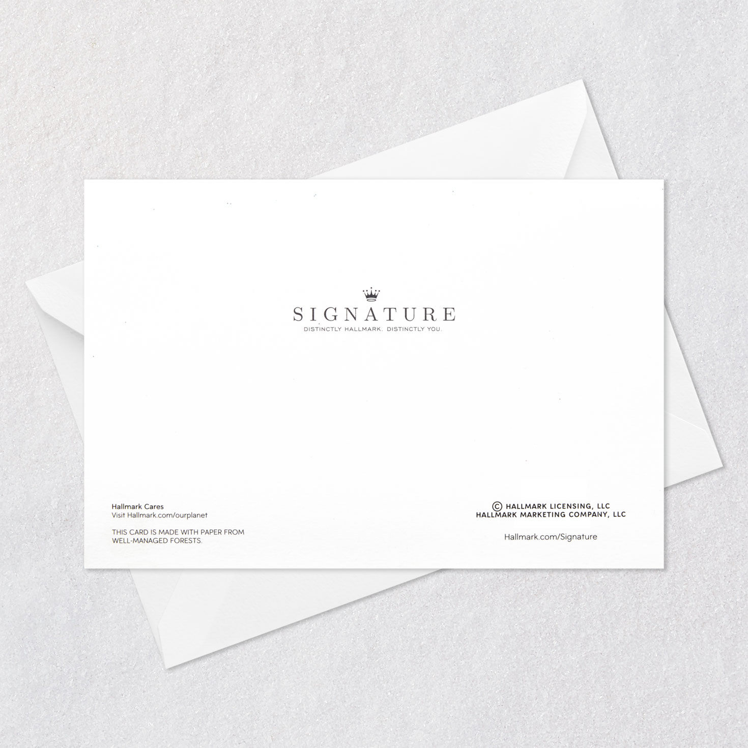 Glittery Blue and Gold Confetti Mazel Tov Card Card Front with Envelope and Gold Seal image number 6