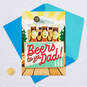 Beers to Dad Funny Musical Father's Day Card With Motion, , large image number 5