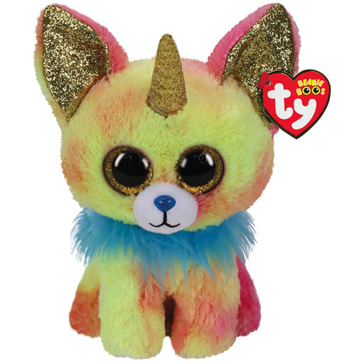 Ty Beanie Boos Rosette Unicorn Small Stuffed Animal 6 Classic