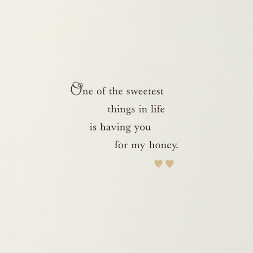 Having You for My Honey Romantic Love Card, 
