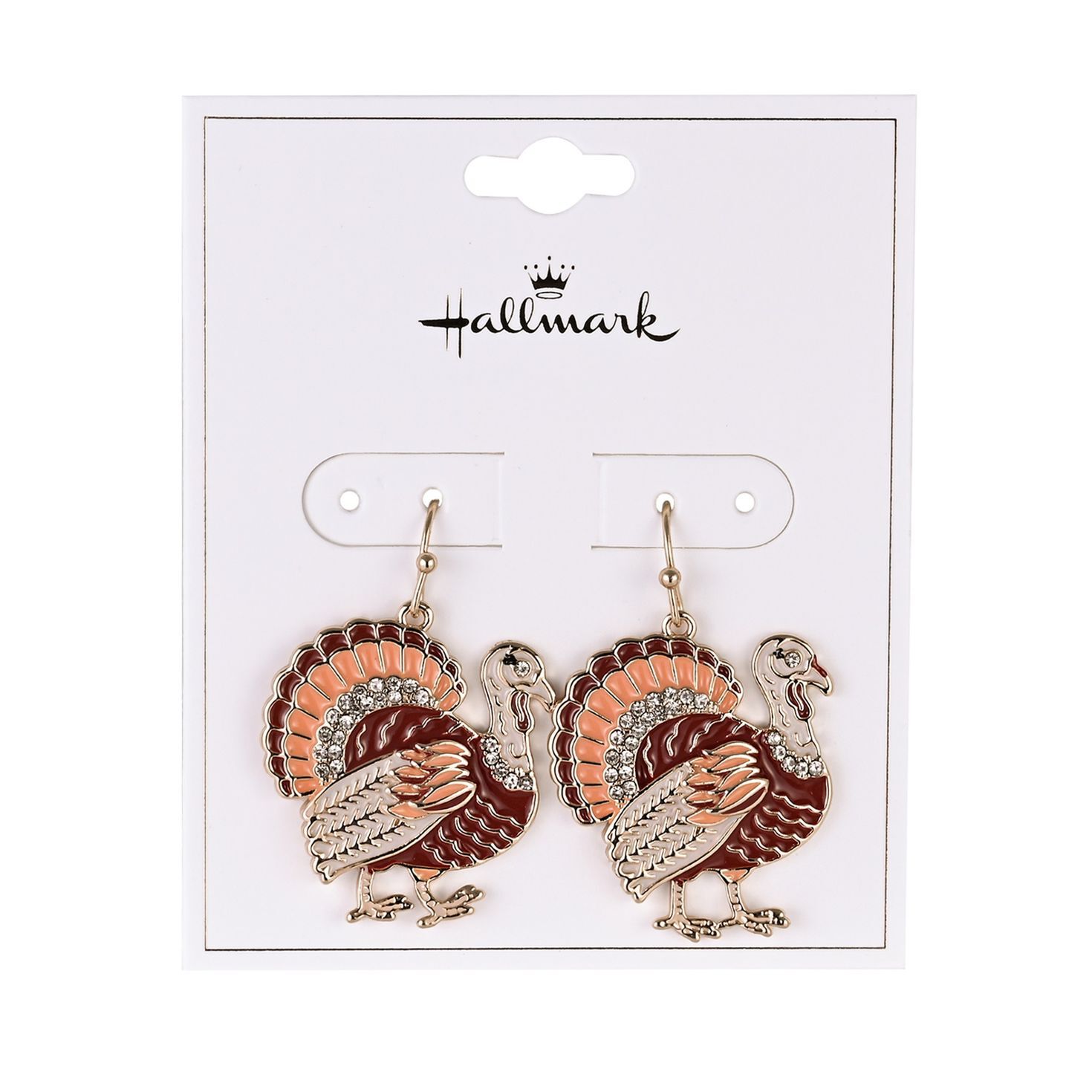 Enamel Turkey Earrings packaf ge front image number 4