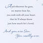 Wishes and Love for You Christmas Card for Son, , large image number 3