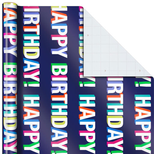 Wrapping Paper Rolls Reversible Wrapping Paper Hallmark