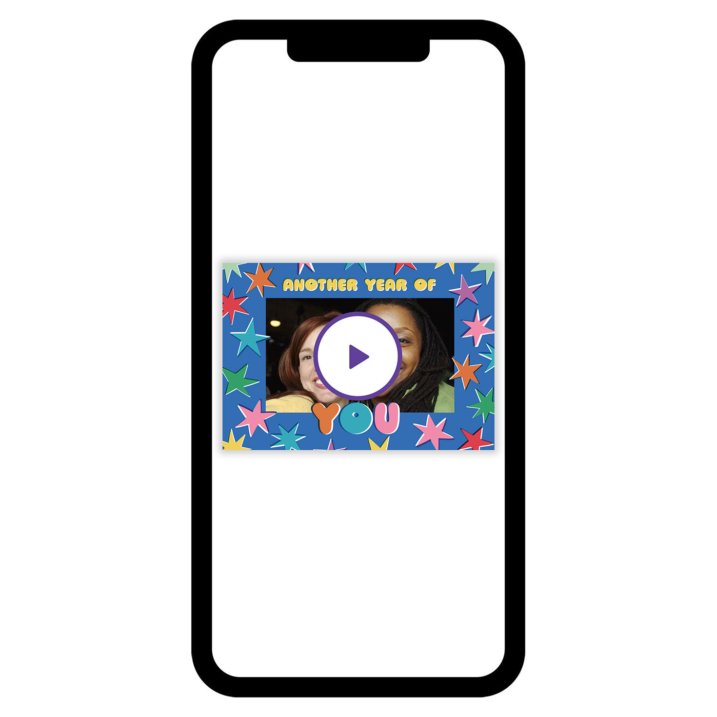 Another Year of You Bright Stars Birthday eCard