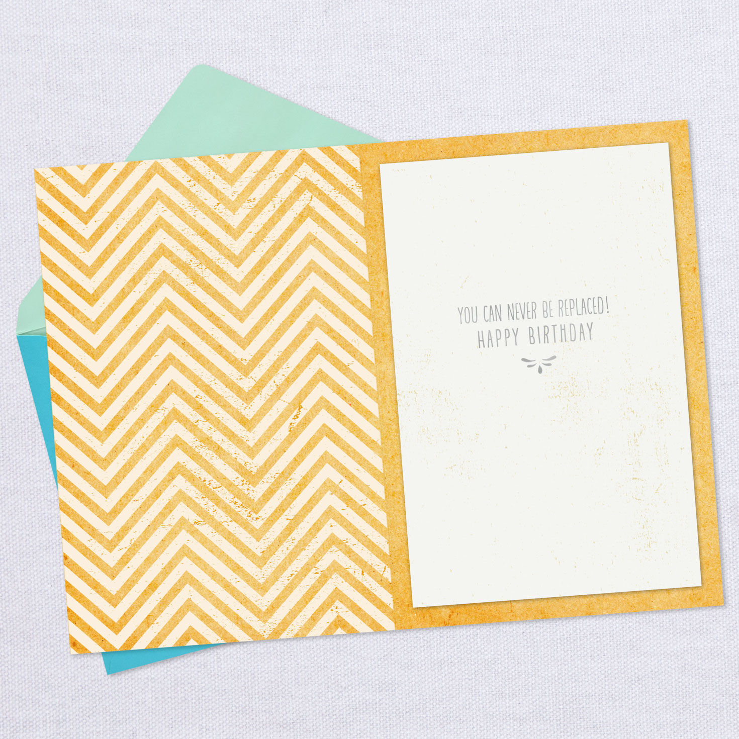 You Can't Be Replaced Funny Birthday Card for Son, , large image number 3