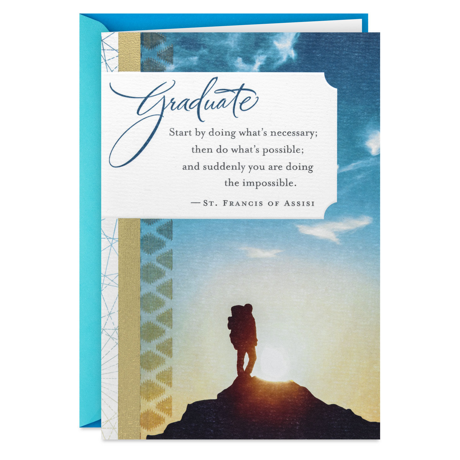 God Has Amazing Plans for You Religious Graduation Card