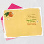 Oranges and Flowers New Baby Girl Card Open card with envelope image number 3