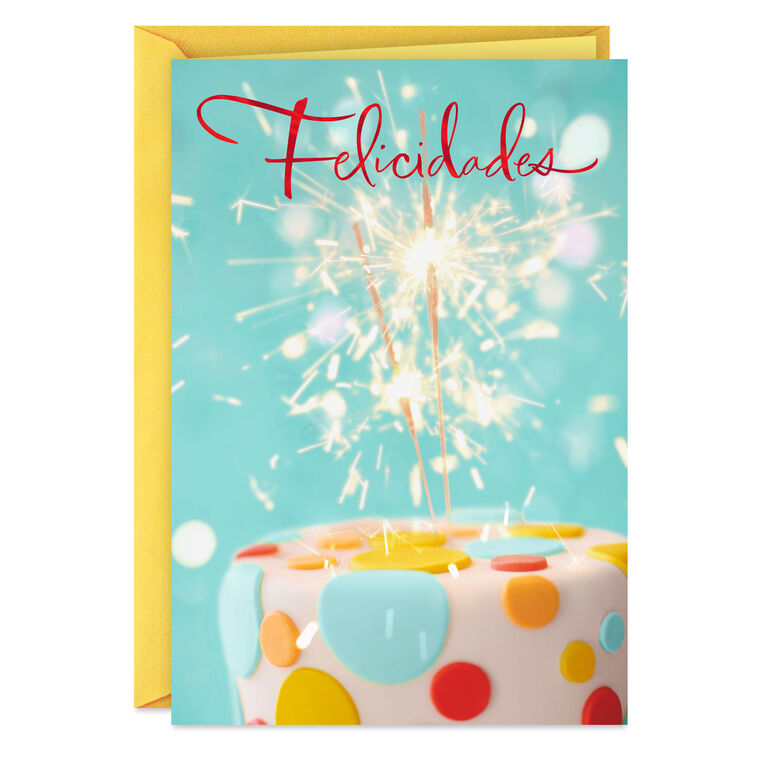 Best Wishes Spanish-Language Birthday Card