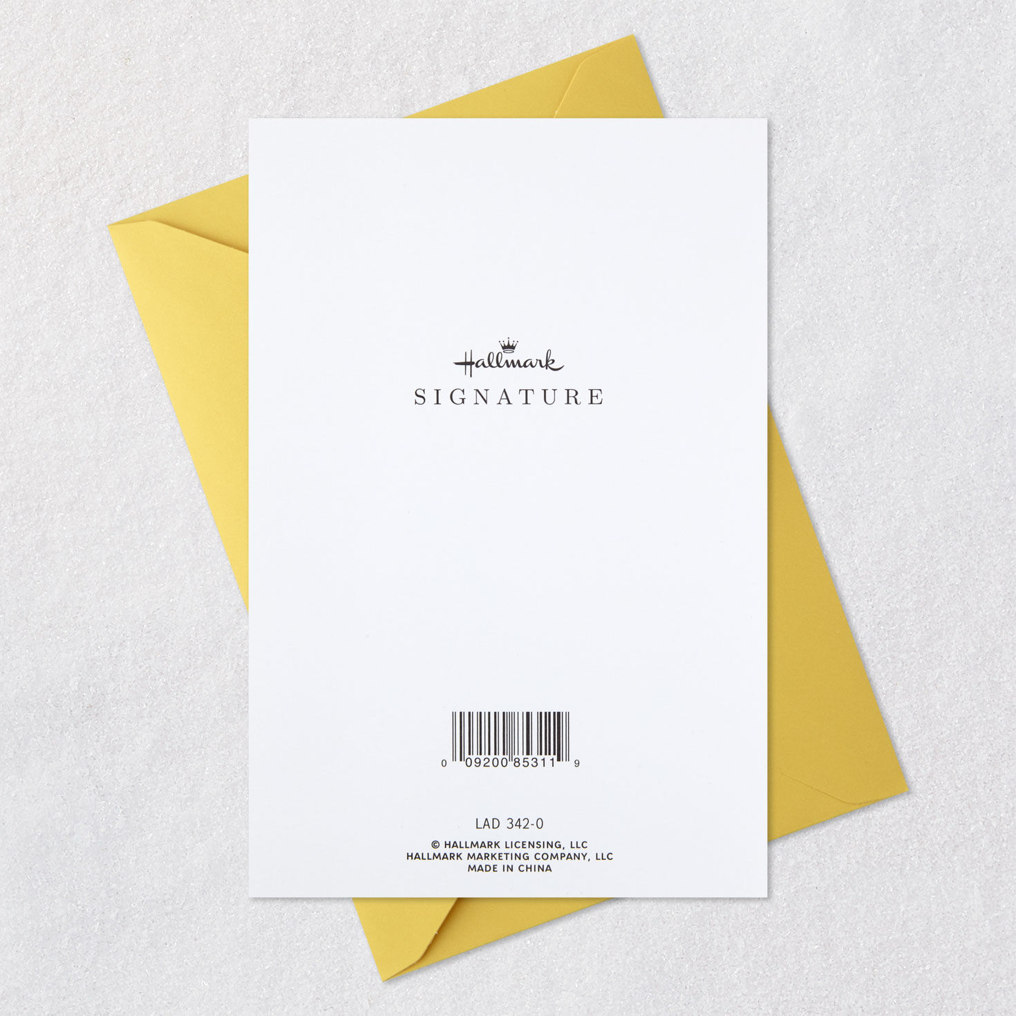 Pink, Yellow and Peach Flowers Thank You Card Card Back with Envelope image number 7