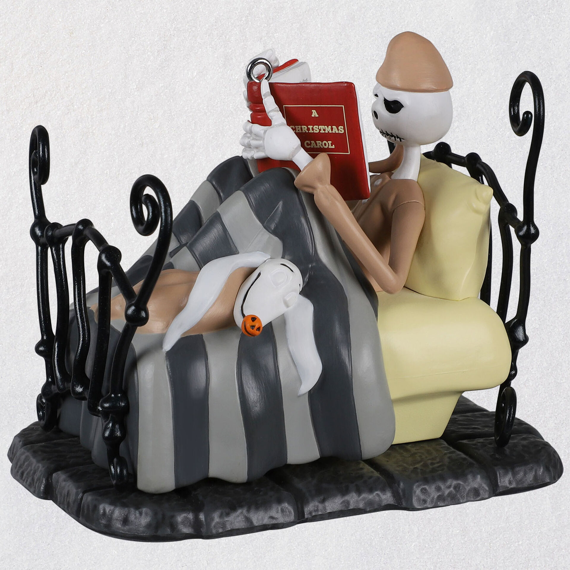 Disney Tim Burton's The Nightmare Before Christmas Bedtime Stories Jack Skellington Ornament