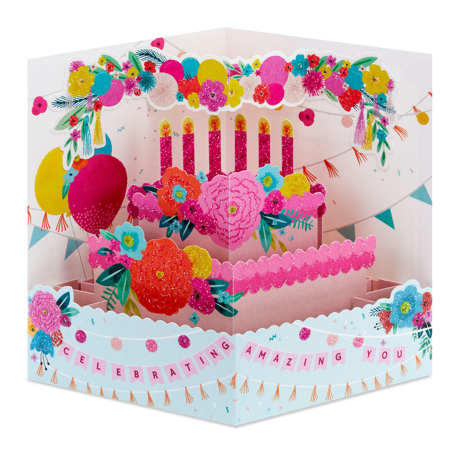 Celebrating Amazing You 3D Pop-Up Birthday Card for only USD 6.99 | Hallmark
