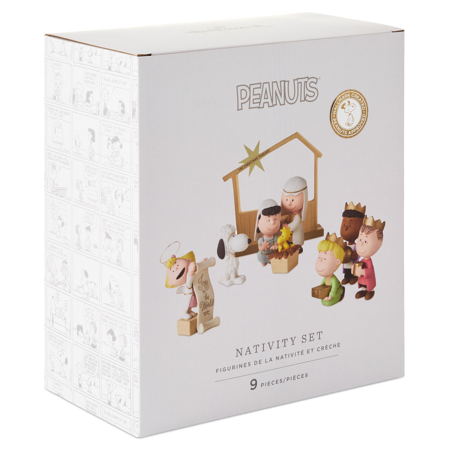 Peanuts Nativity Scene Figurine Set package front image number 5