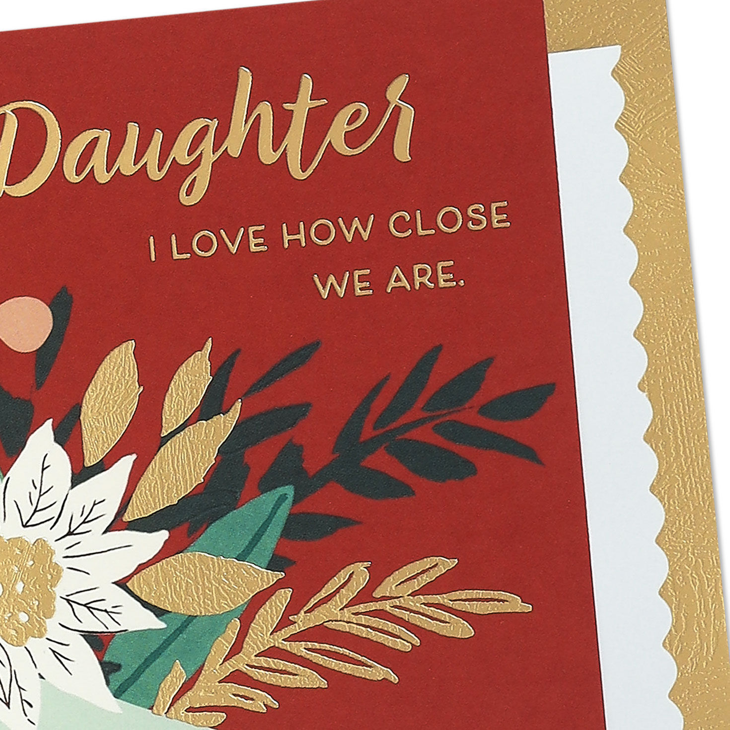 I Love How Close We Are Christmas Card for Daughter, , large image number 5