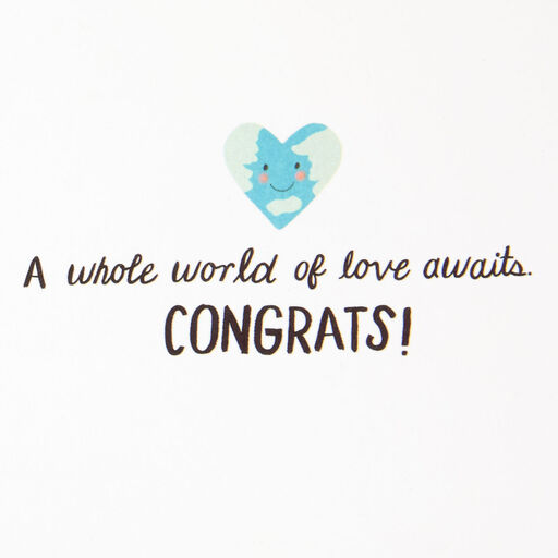 Welcome to the Planet New Baby Card, 