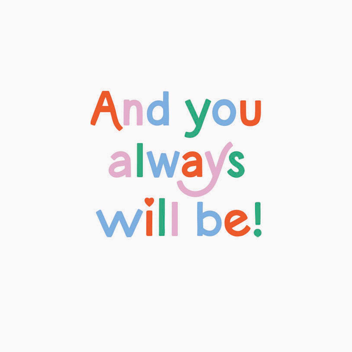 Radiant Heart Love Card Sentiment image number 2