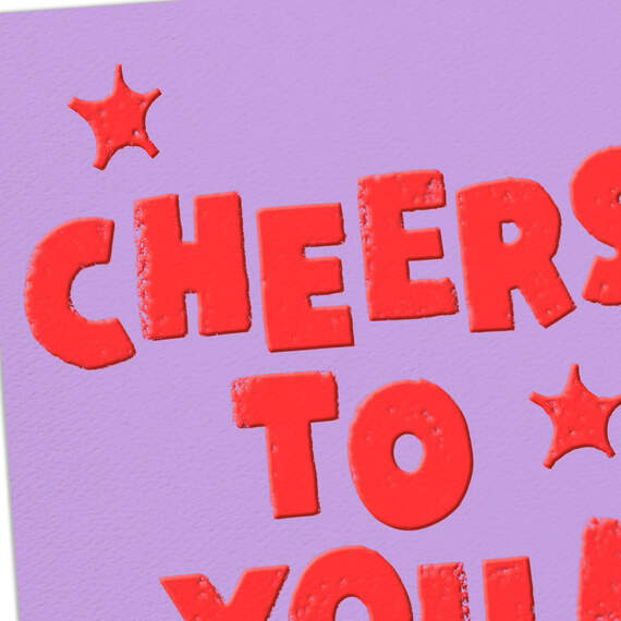 Cheers to You Congratulations Card, , large image number 4