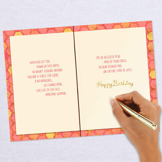 You Are a Positive, Powerful Woman Birthday Card for Her, , large image number 6