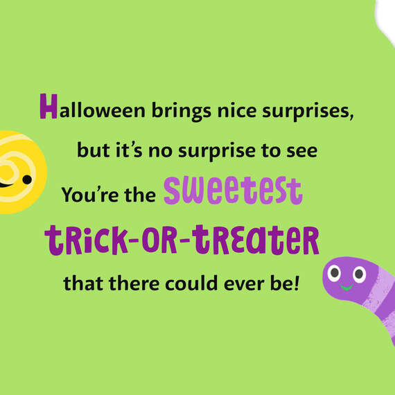 Sweetest Trick-or-Treater Halloween Card for Great-Grandson, , large image number 2