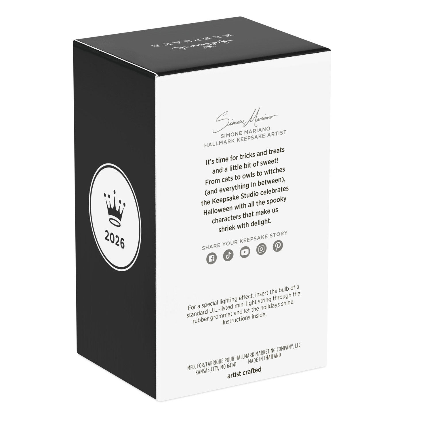 Orange Cat With Witch Cauldron Keepsake Ornament  image number 6