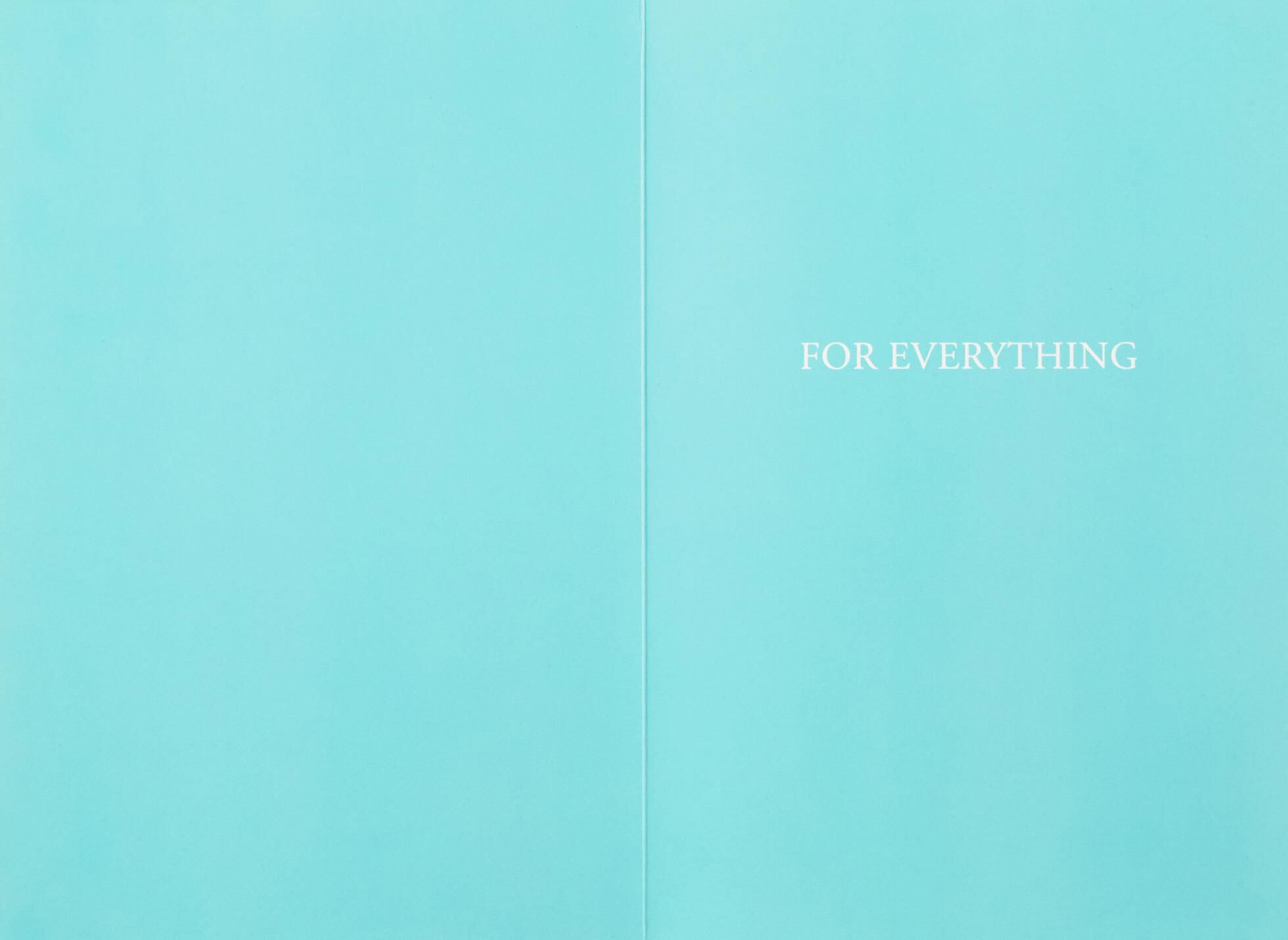 For Everything Thank You Card