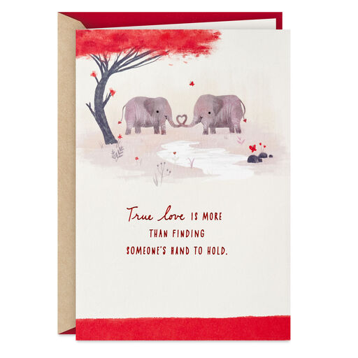 True Love Romantic Valentine's Day Card, 