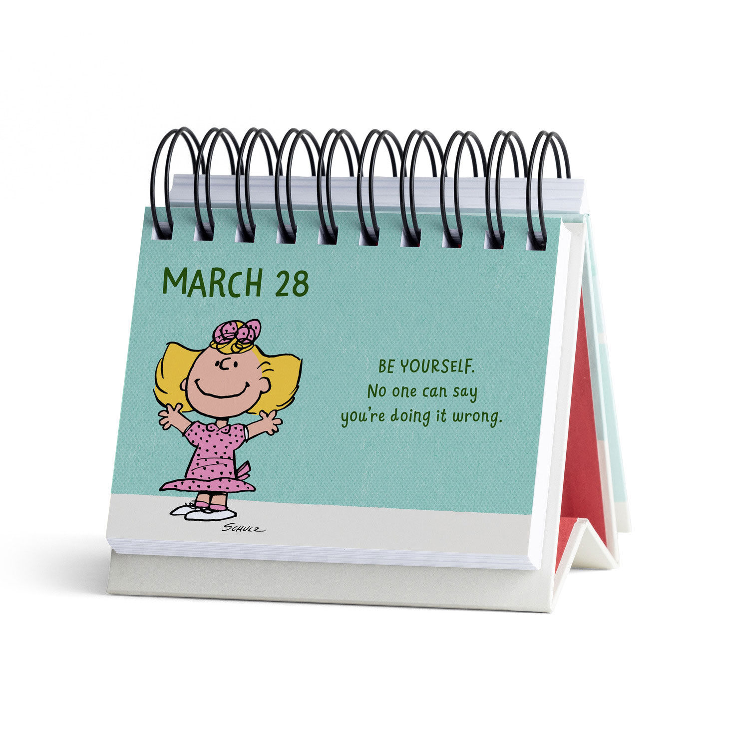 Peanuts Happiness Is Perpetual Calendar DaySpring inside page image number 4
