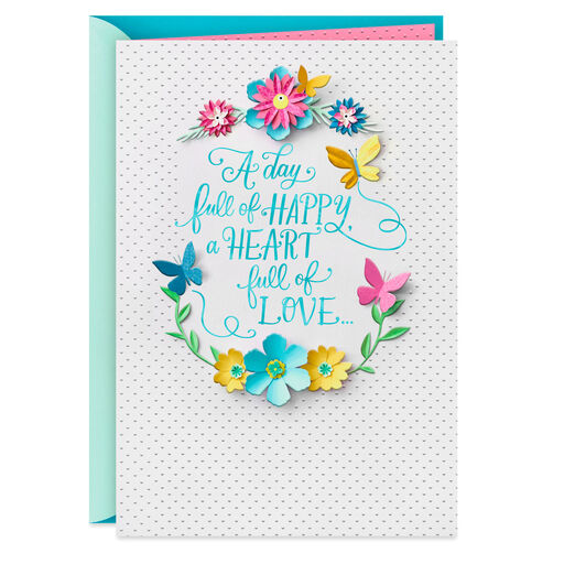 A Day Full of Happy, a Heart Full of Love Mother's Day Card, 