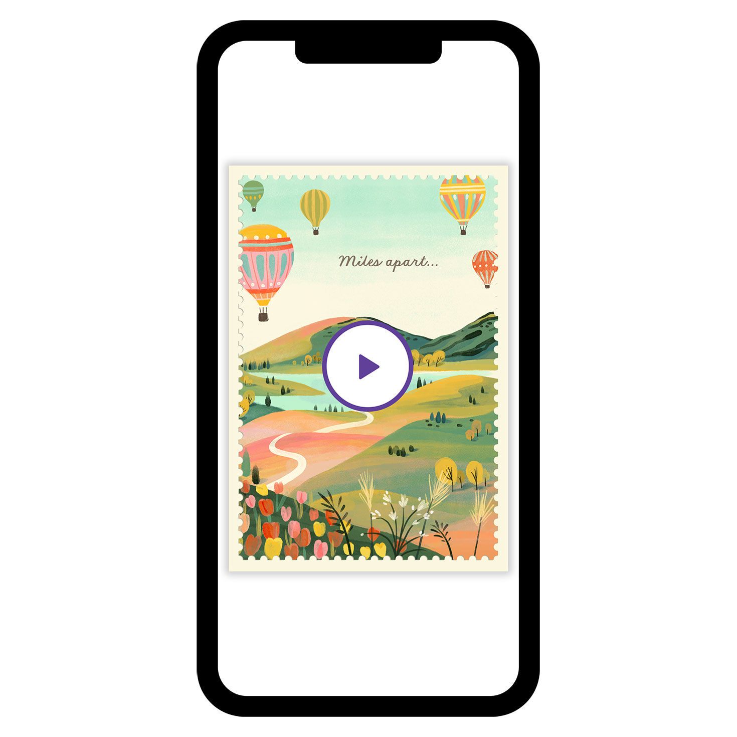 Hot Air Balloons eCard