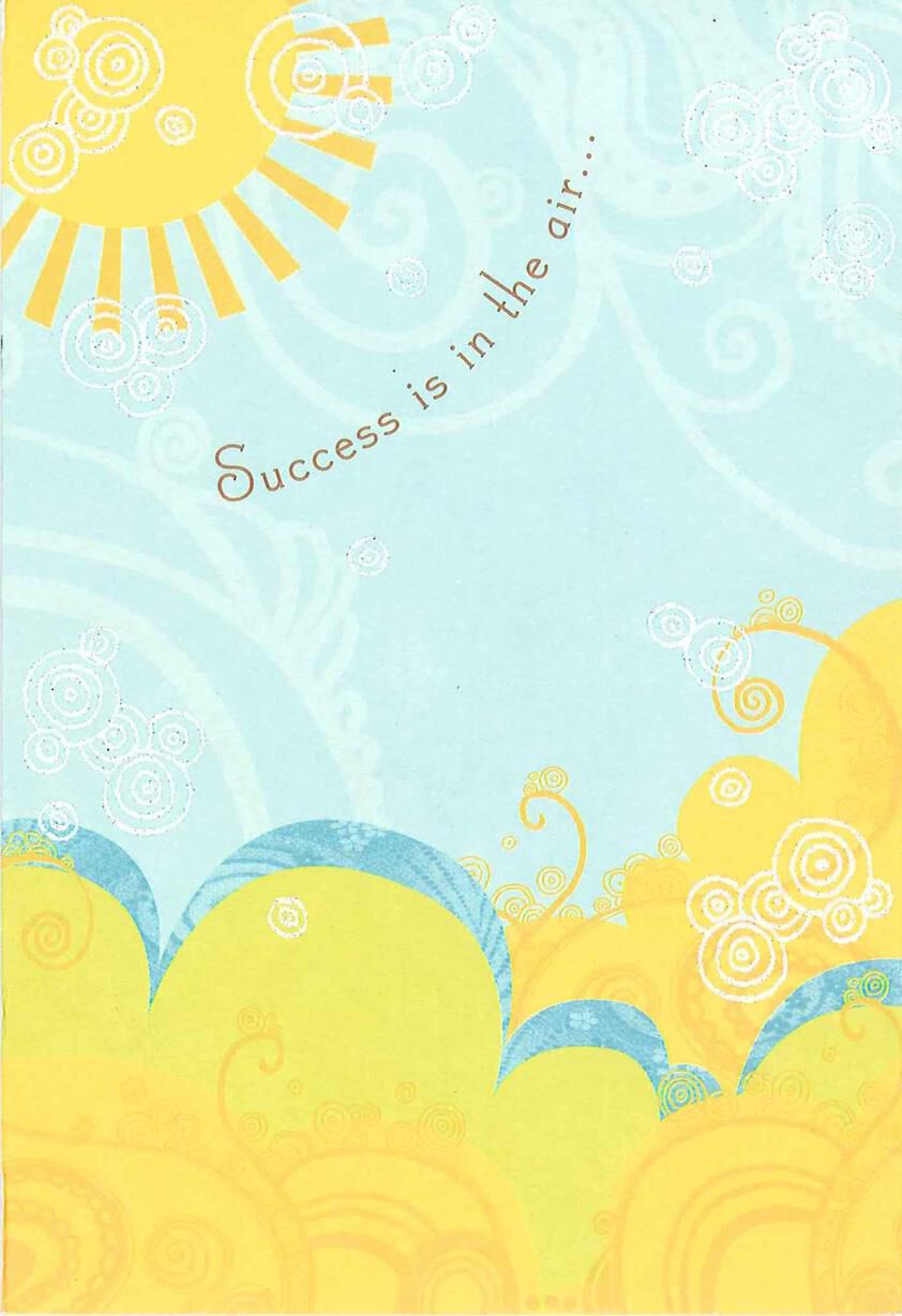 Sunshine and Success Graduation Card