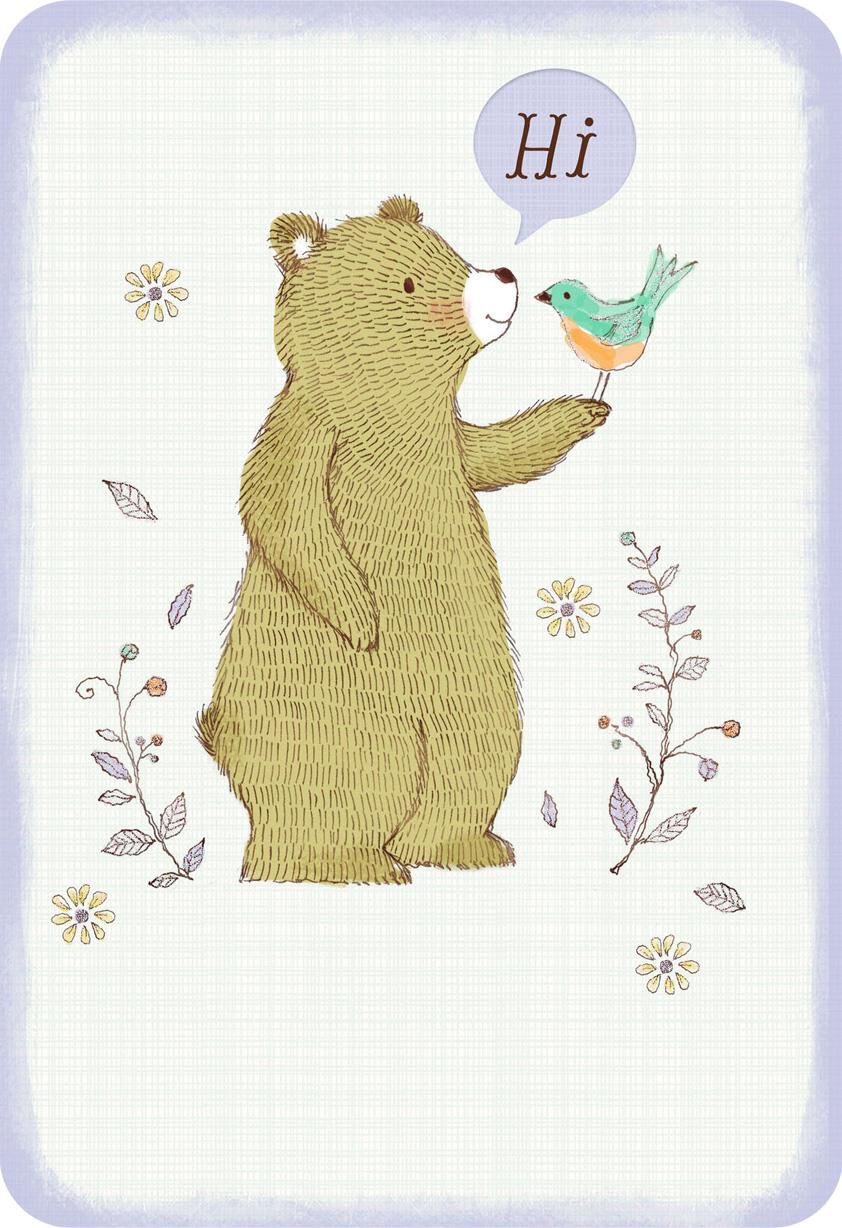 A Good Day to Say Hi Thinking of You Card