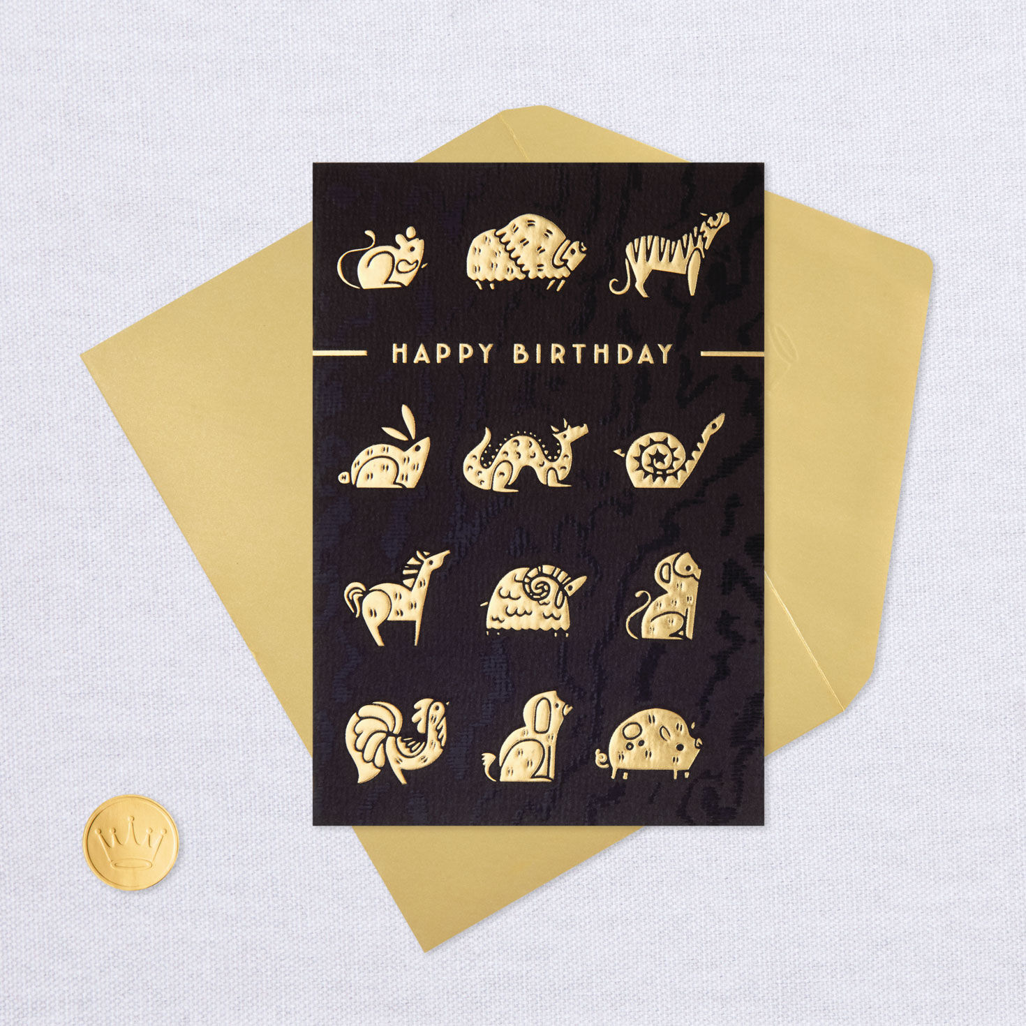 Luck and Happiness Zodiac Animals Birthday Card for only USD 4.99 | Hallmark