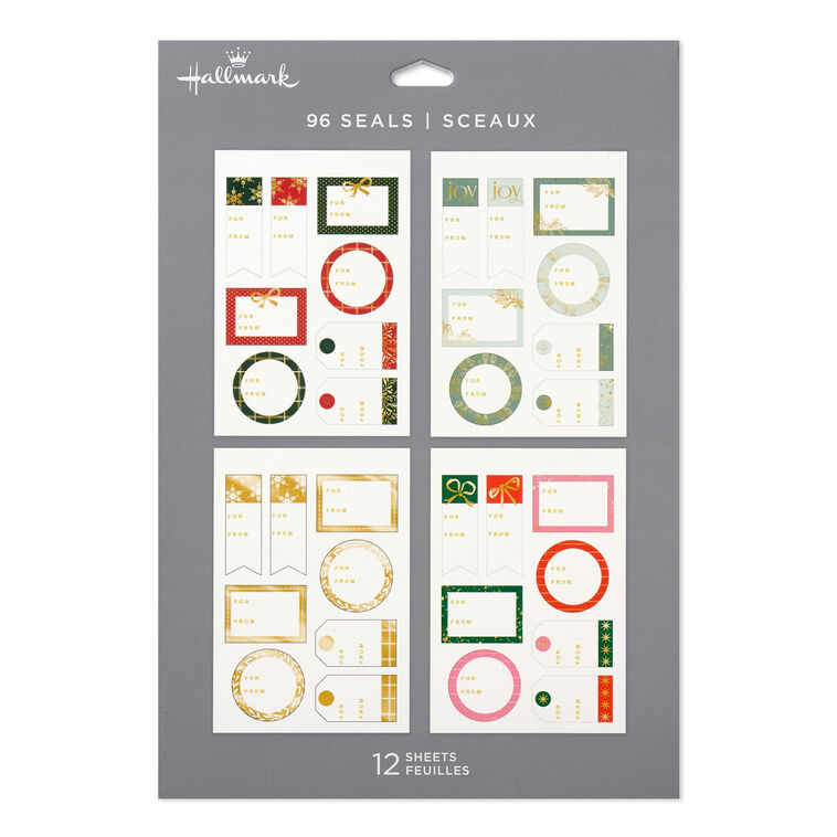 Winter Elegance Gift Tag Stickers package front image number 6