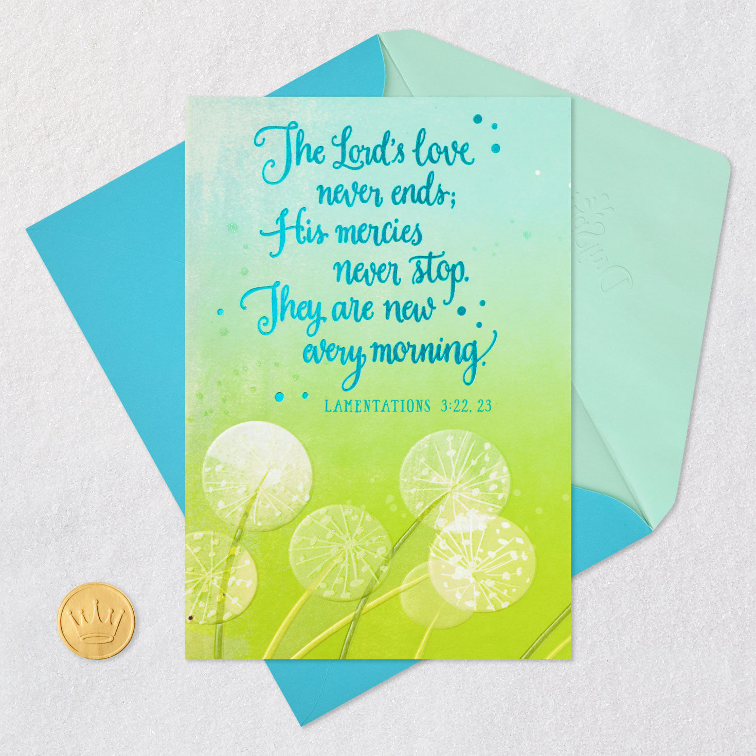 In God's Care and My Prayers Religious Support Card, , large image number 5