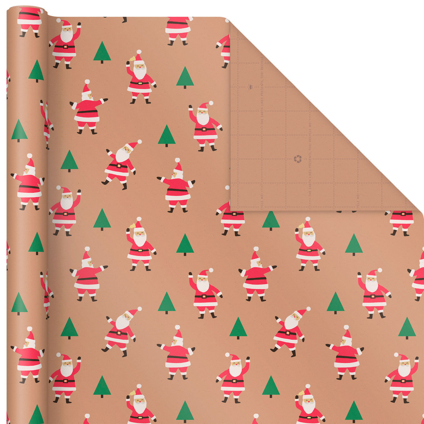 Merry Kraft Prints 3-Pack Christmas Wrapping Paper  image number 5